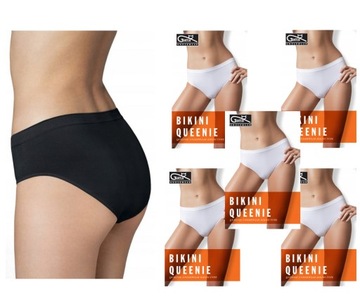 FIGI GATTA MAJTKI Queenie damskie XL czarne 5-PAK