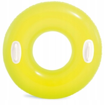 Надувное кольцо 76 см с ручками Intex.