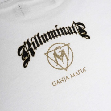 GANJA MAFIA Koszulka T-shirt KLMNT Biała / XL