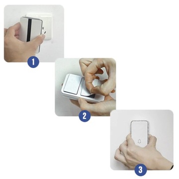 БЕСПРОВОДНОЙ ВОДОНЕПРОНИЦАЕМЫЙ ДЕЙСТВИЕ 150M IP44 ДВЕРНОЙ ЗВОНОК 51 СВЕТОДИОДНАЯ МЕЛОДИЯ