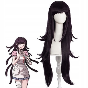 Danganronpa Микан Цумики Косплей Костюм + парик