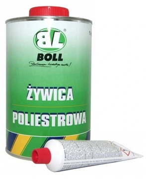 ŻYWICA POLIESTROWA 1KG BOLL+UTWARDZACZ ZESTAW