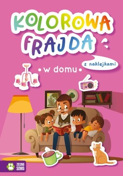 KOLOROWA FRAJDA ZIELONA SOWA W DOMU