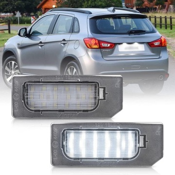 LED LAMPY PODSVÍCENÍ TABULKY MITSUBISHI ASX ULTRA SILNÝ