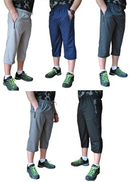 SPODENKI 7/8 KIESZENIE NA SUWAK roz. 4XL 5 KOLORÓW