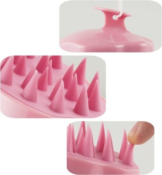 МАССАЖНАЯ ЩЕТКА ДЛЯ МЫТЬЯ ВОЛОС, КОЖИ ГОЛОВЫ, МАСОК, ЛОСЬОНА, ПИЛИНГА ТЕЛА