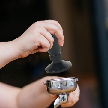 Темпер для молотого кофе Espresso, дозатор молотого кофе, гладильные принадлежности, 53х100мм, черный