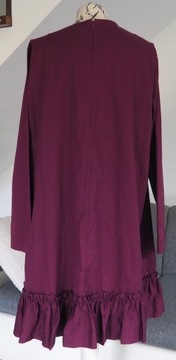 COS_Mini Ruffle Dress_Bawełniana sukienka z kieszeniami_rozmiar 44/46