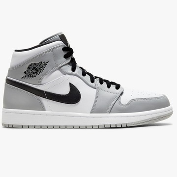 Nike Air Jordan buty sneakersy męskie wysokie szare 1 MID 554724-092
