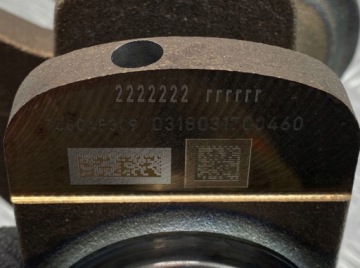 BMW F25 F10 F30 F15 N55B30 коленчатый вал НОВЫЙ ОРИГИНАЛ 7580483 N55 3.0i