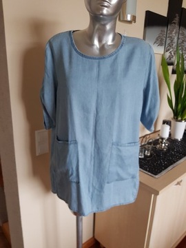 Bluzka tunika jeansowa UNI ok L 40