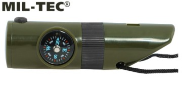Сигнальный свисток Компас Mil-Tec 6в1 сигнальный термометр выживания