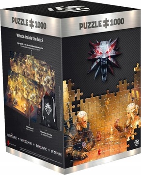 PUZZLE WIEDŹMIN GRA W GWINTA| 1000 ELEMENTÓW