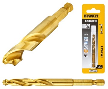 DEWALT WIERTŁO DO METALU 3MM HEX 1/4'' DT50000