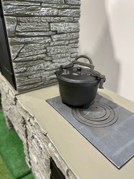 Бетонная коптильня с горшком Styrobud Górno
