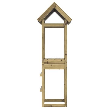 vidaXL Playground Tower 52,5x46,5x195 см Пропитанная сосна