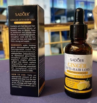 Масло против выпадения волос Sadoer Ginger, Средство против выпадения волос Sadoer Ginger