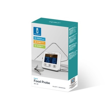 КУХОННЫЙ ТЕРМОМЕТР ДЛЯ ПЕЧИ, КОПИЛКИ, ГРИЛЯ, МЯСА, ВОДЫ с зондом