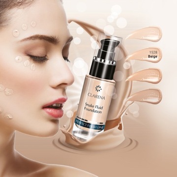 Clarena Snake Fluid Foundation Бежевый тональный крем