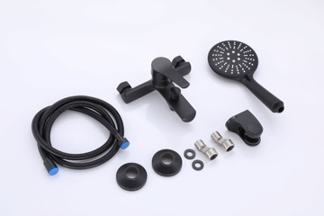 SORAT черный смеситель для ванны и душа