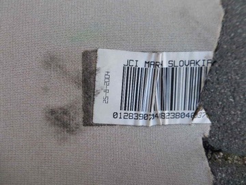 MATERIÁL PODPORA SEDADLA PŘEDNÍHO PŘEDNÍ ŘIDIČE TOYOTA AVENSIS T25 ČERNÁ