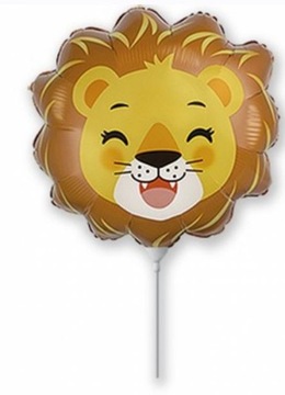 BALON foliowy lew urodziny lwiątko roczek zoo