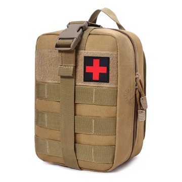 Portable Tactical First Aid Kit Medical Bag For Hiking Travel Home