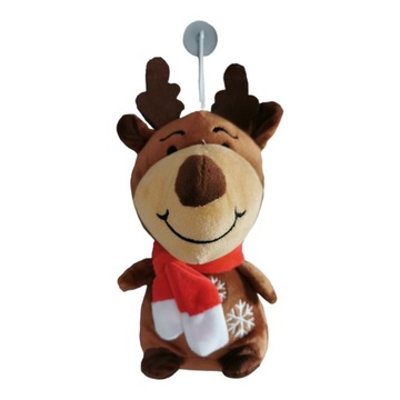 ПЛЮШЕВАЯ ИГРУШКА САНТА-РОЖДЕСТВЕНСКИЙ ТАЛИСАН на окно автомобиля