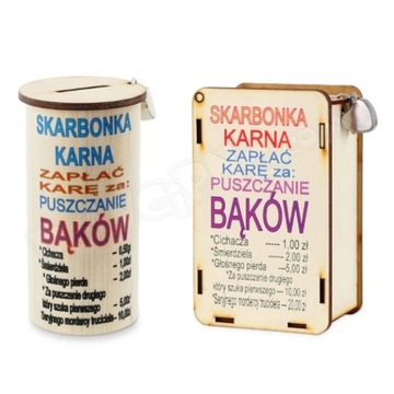Karna SKARBONKA Prezent URODZINY 18 40 80 Imieniny