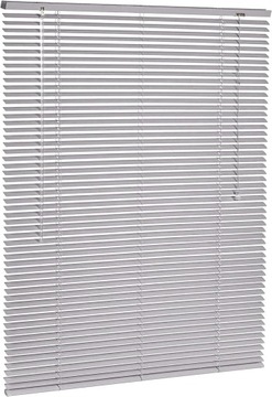 Żaluzja aluminiowa 25 mm na okno 100x130 srebrna