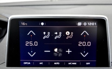 Peugeot 5008 II Crossover 2.0 BlueHDI 180KM 2020 Peugeot 5008 totalny full SKORA Alusy LED Navi. BLIS linne assist Grzane f, zdjęcie 31