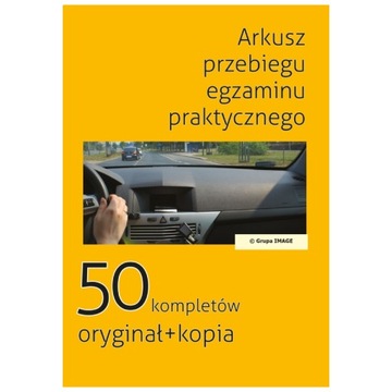 ARKUSZ PRZEBIEGU EGZAMINU PRAKTYCZNEGO DRUKI OSK