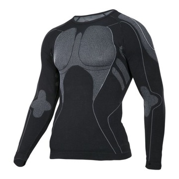 Koszulka termoaktywna Lahti Pro L41201 czarno-szara L/XL