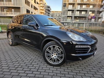 Porsche Cayenne I 3.0D Tiptronic S 240KM 2010 PORSCHE CAYENNE V6 3.0l diesel 239KM*Serwis, doinwestowany * Dokumentacja