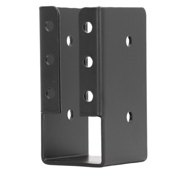 24 шт. Скрытые потолочные вешалки 5x9,3 см, черный металл, 31 шт.