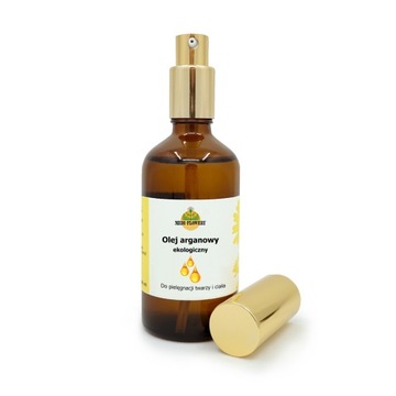 EKOLOGICZNY OLEJ ARGANOWY 100 ml, ECOCERT,
