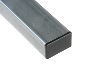 ЗАГЛУШКА ЧЕРНАЯ 20Х40 ПРЯМОУГОЛЬНАЯ 5 ШТ.