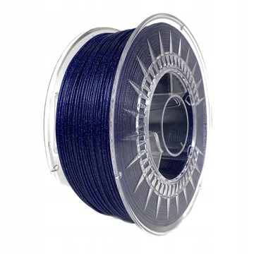 Devil Design PLA Niebieski Brokatowy 1,75mm 1kg