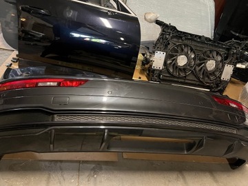 AUDI Q5 80A FY S-LINE ЗАДНИЙ БАМПЕР ЗАДНИЙ 6 PDC КРЮК