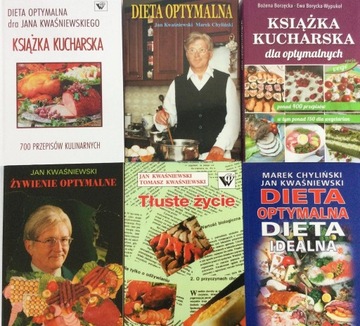 Dieta optymalna książka kucharska żywienie ZESTAW