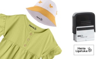 Набор штампов на одежду + скотч + этикетки для детской комнаты детского сада.