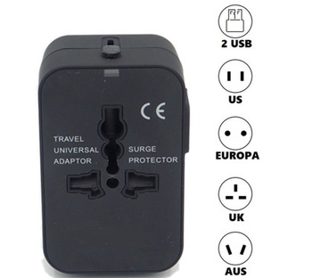 АДАПТЕР WORLD SOCKET ADAPTER США Великобритания ЕС USB