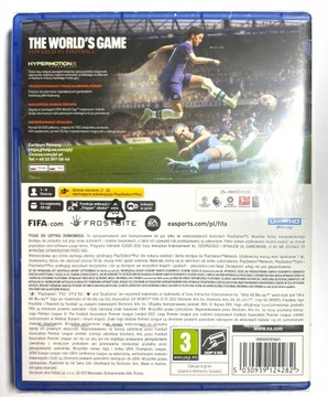 ОРИГИНАЛЬНЫЙ КОМПАКТ-ДИСК FIFA 23 PL PS5 НОВЫЕ КОММЕНТАРИИ С ГОЛОГРАММНОЙ УПАКОВКОЙ