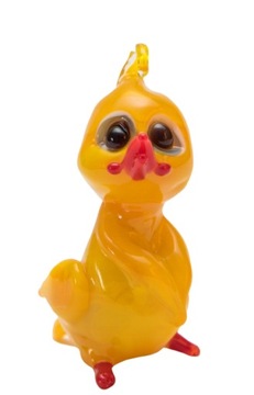 Szklana FIGURKA rzeźba ŚWIĄTECZNA WIELKANOCNA
