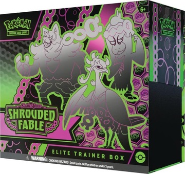 Zestaw kart Scarlet, Violet - Shrouded Fable - Elite Trainer Box