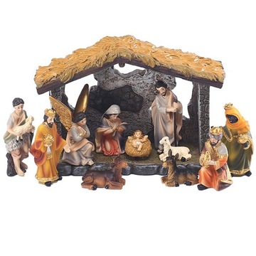 SZOPKA BOŻONARODZENIOWA FIGURKI DO SZOPKI ŻYWICA