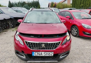 Peugeot 2008 I SUV Facelifting 1.2 PureTech 110KM 2017 Peugeot 2008 2017r, 1.2 Benzyna 110KM. Uszkodzony przod. Jezdzi 1.2 110KM, zdjęcie 17