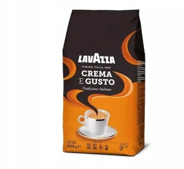 KAWA ZIARNISTA MIESZANA LAVAZZA CREMA E GUSTO TRADIZIONE 1000 G