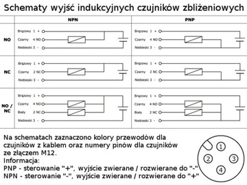 Индуктивный датчик M12 PNP NO NC Разъем LM12-3004PCT