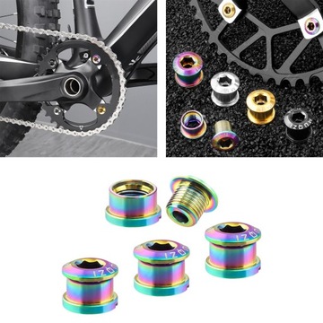 4 болта велосипедной звездочки, одинарные, ko